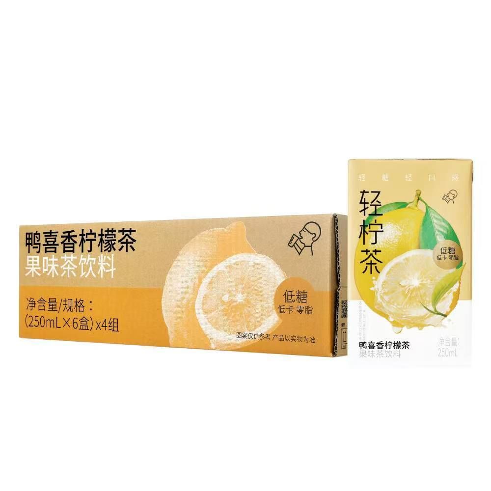[原箱]轻柠茶 鸭喜香柠檬茶果味茶饮料 [內地版-平行進口]