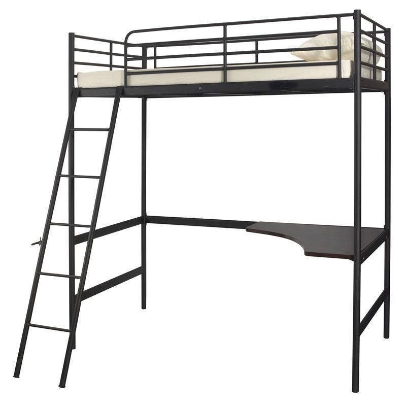 FERRO HQ-3678 鋼製高架單人床980W x 1910D x 1940Hmm