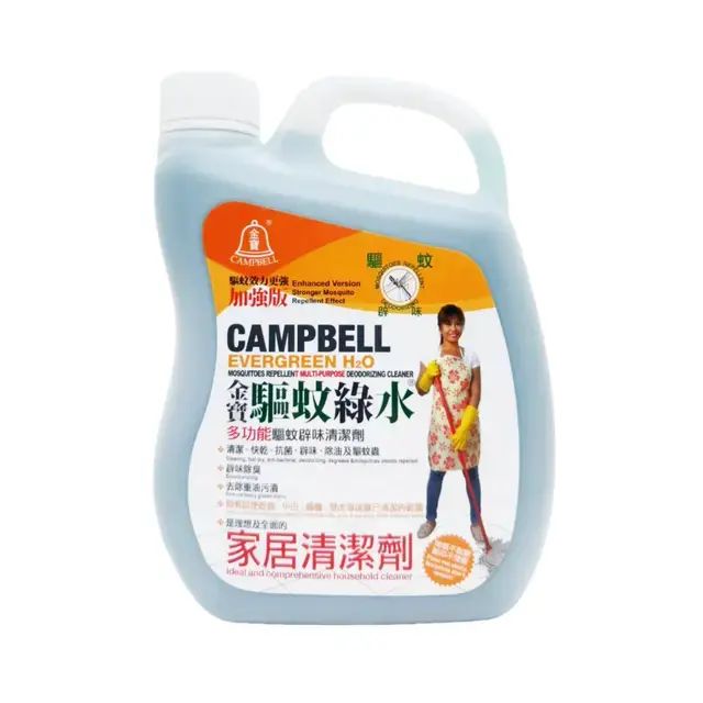 金寶 - 金寶鐘 驅蚊綠水1600ML（4893275123910）