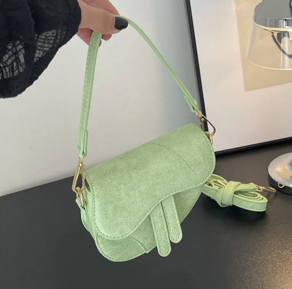 時尚兒童經典手槍包PU皮革斜跨包(多色可選)【下單後聯絡客服確認顏色】