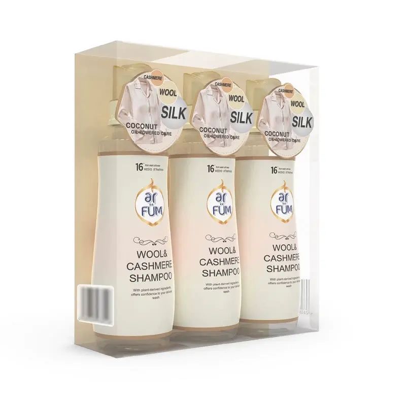 山姆会员商店正品 马来西亚进口 纺优美 羊绒真丝洗衣液500mLX3瓶