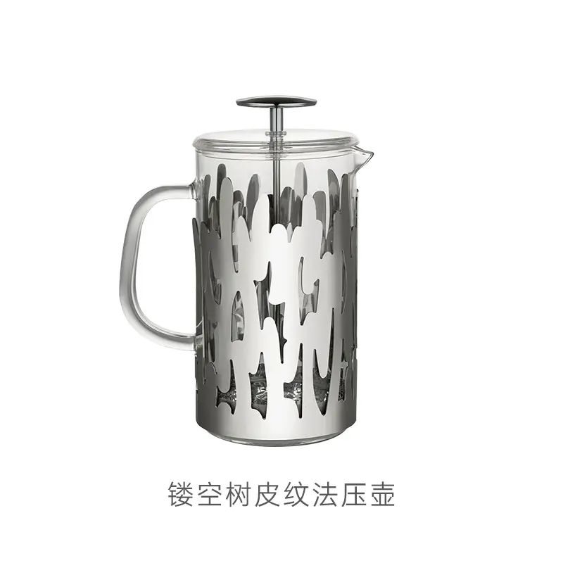 ALESSI艾烈希/法壓壺家用煮咖啡過濾式器具冷萃咖啡咖啡手衝壺