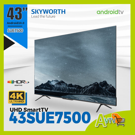 創維| Skyworth 43” SUE7500 | 4K UHD TV 智能電視送<4K HDMI+掛牆架