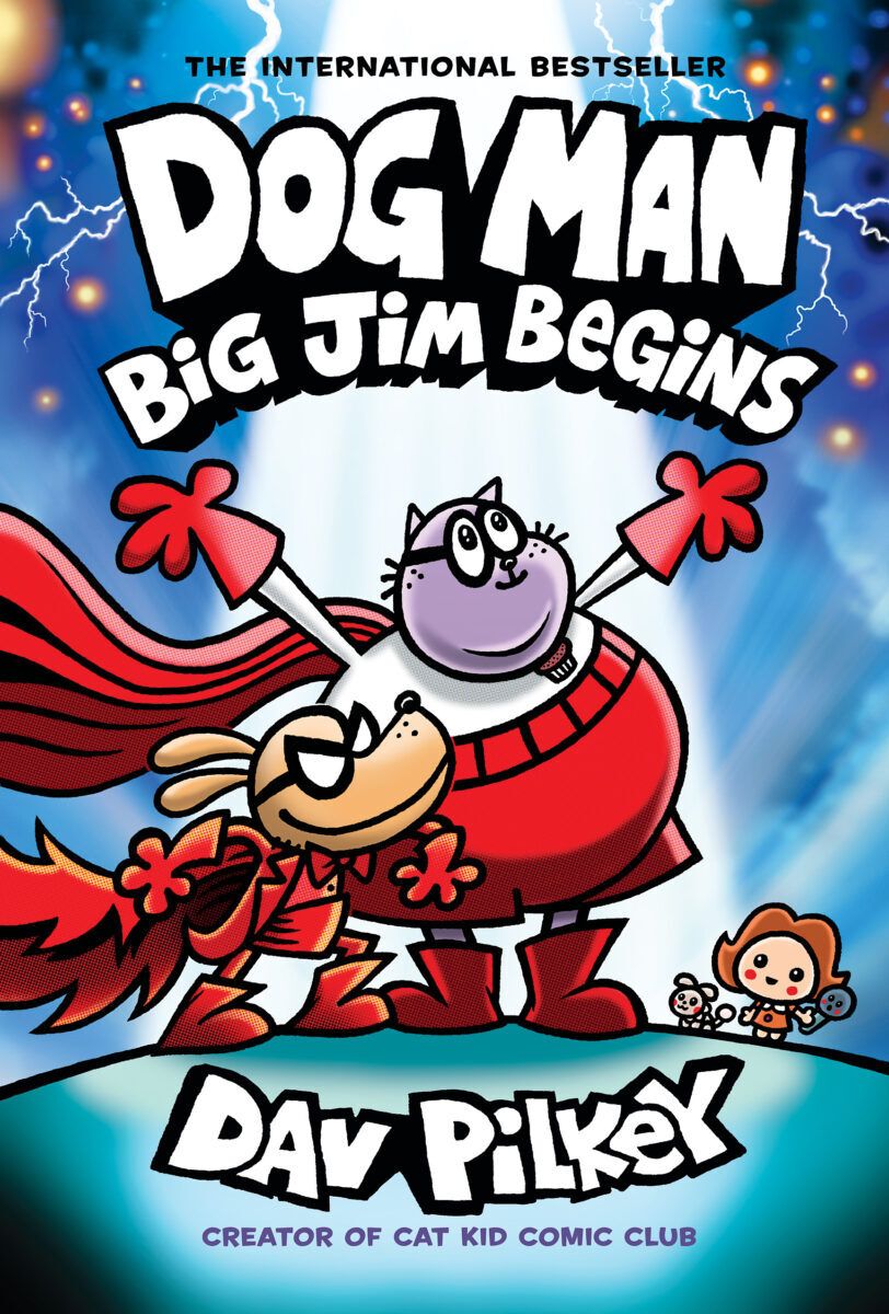 超狗神探 DOG MAN #13 BIG JIM BEGINS (硬皮) 小學英語讀物 #9781338896459