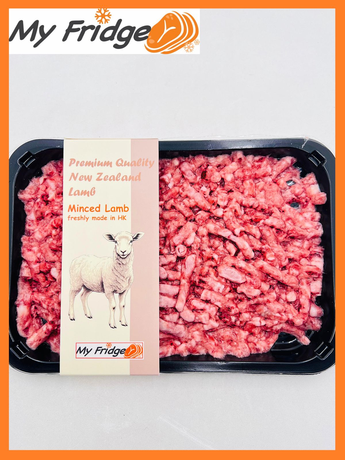 New Zealand Minced Lamb (Skin Pack), approx. 300g, no added hormones & antibiotics, 100% natural