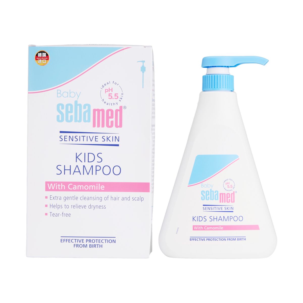 嬰幼童柔潤洗髮露500ml[平行進口]