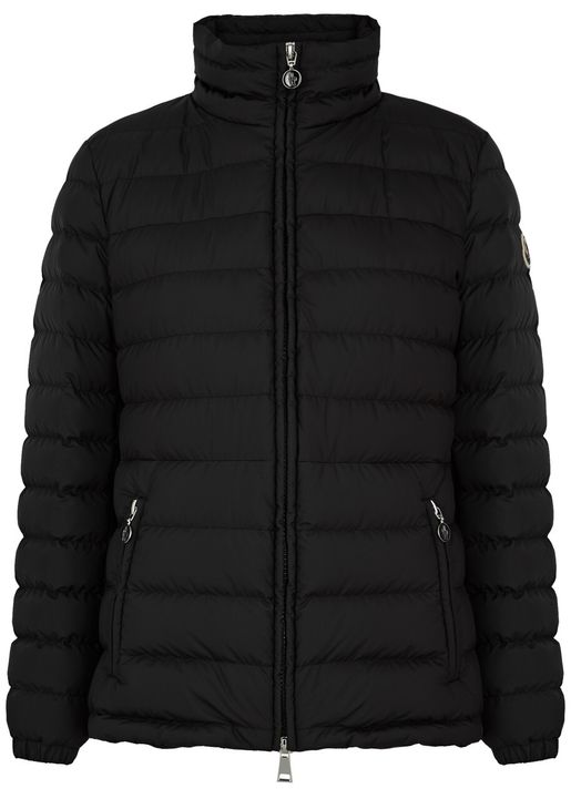 Moncler Moncler Abderos Quilted Shell Jacket Black 4 UK 16 XL HKTVmall