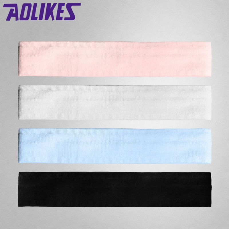 Z25 全城熱賣 - (黑色/1條) 運動頭巾 健身吸汗頭帶 無縫防滑頭帶 戶外運動散熱髮帶