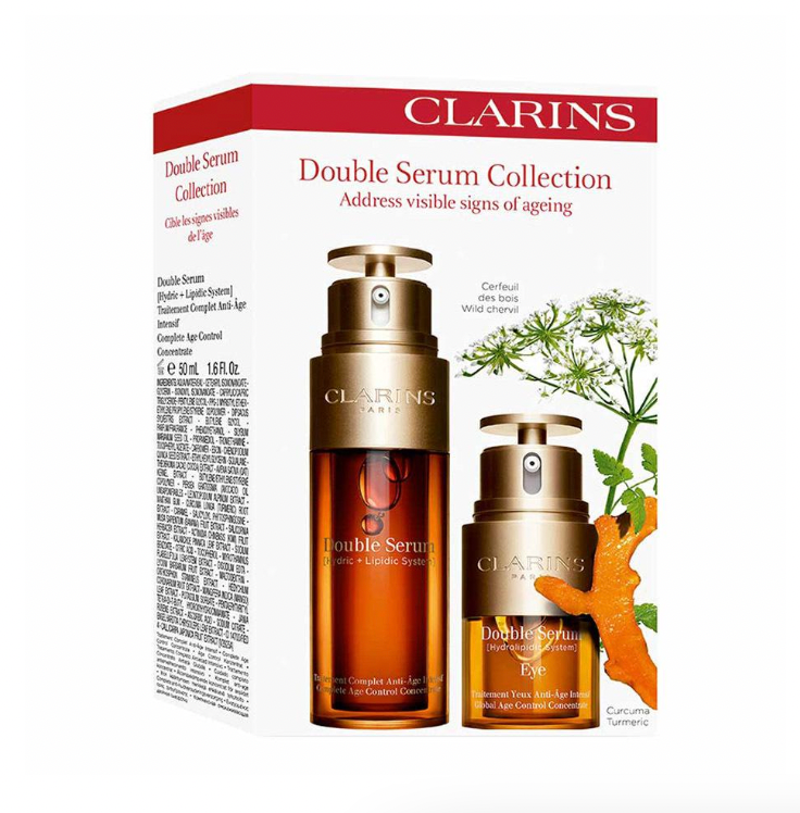 CLARINS | Double essence 50ml + eye cream 20ml set【Parallel