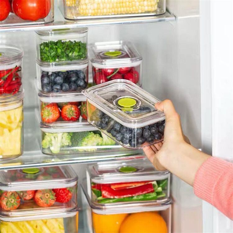 4件套-冰箱密封疊加組合保鮮盒