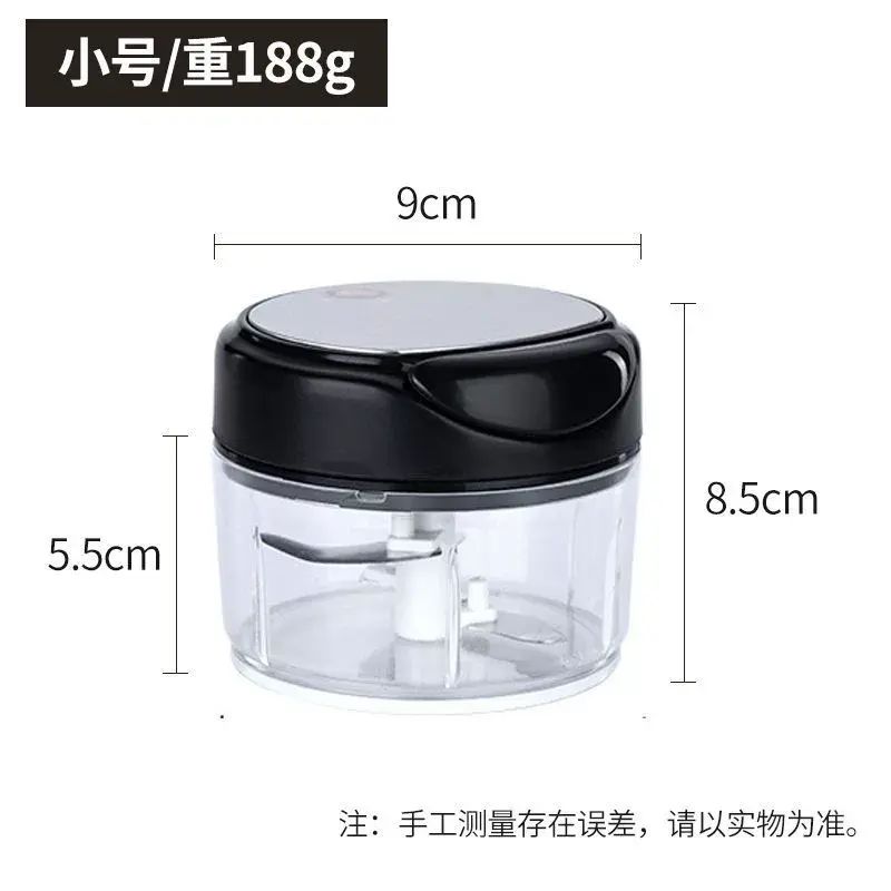 多功能手動料理機迷你攪餡器蒜泥器打蒜器攪碎機餡料絞肉機搗蒜器