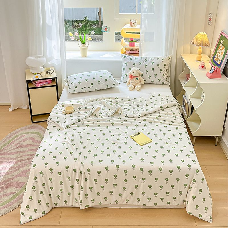 Gentle air conditioning blanket | Cloud like double-layer gauze summer blanket