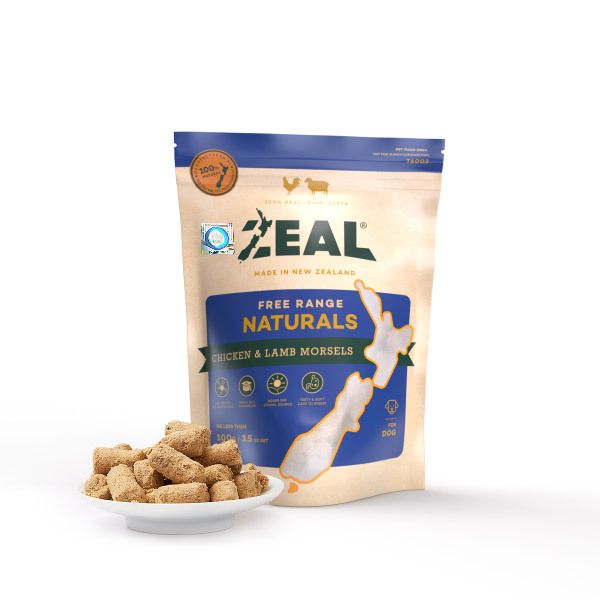 Freeze Dried Chicken & Lamb Mussels (for dogs and cats)