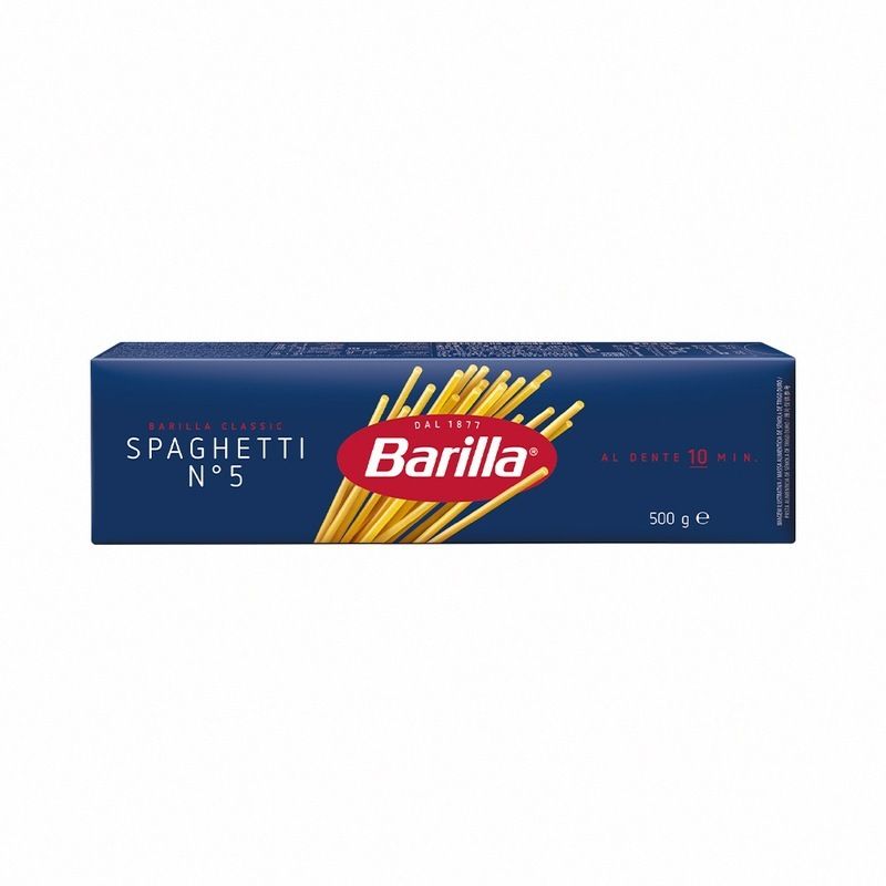 500g*6 Barilla百得阿姨傳統義大利粉西餐廳低脂速食直面條 #5 SPAGHETTI 平行進口