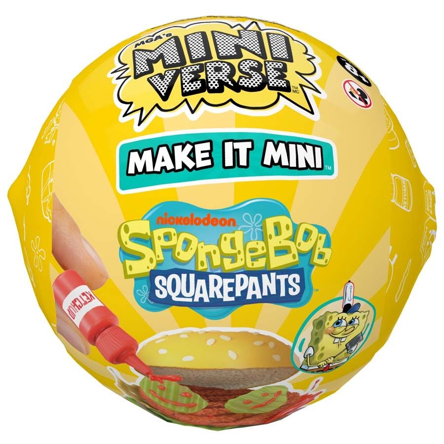 Mga's Miniverse 迷你小宇宙 海绵寶寶 - 隨機發貨