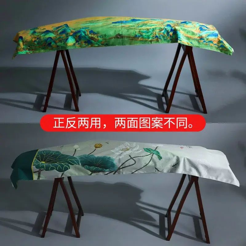 古筝防尘罩中国风盖布专用套防潮高端遮尘布琴披乐器配件古风