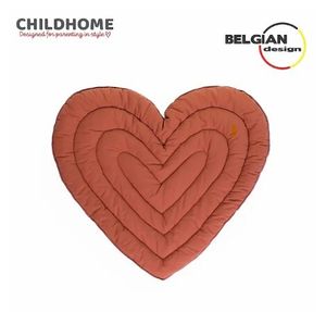 [贈品] 心形遊戲軟墊 120 cm - 磚紅 