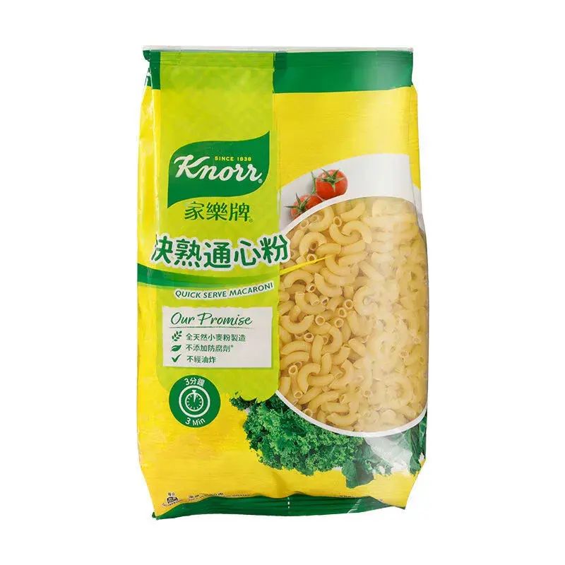 香港进口家乐牌快熟通心粉400g袋装非油炸营养健康美味方便速食品