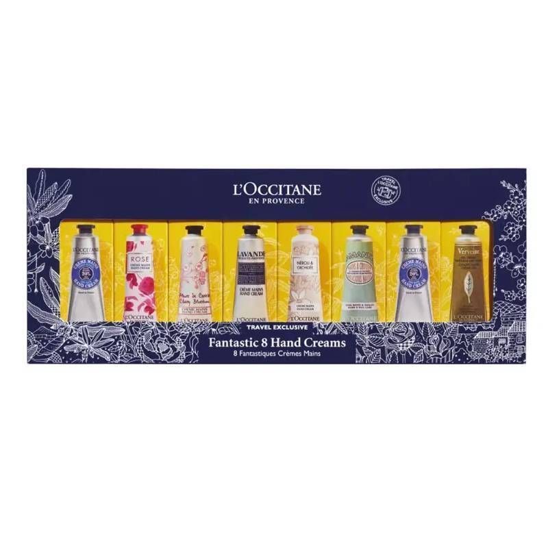 L'Occitane - Lucky Hand Cream Set 30ml*8 pieces [Parallel Import]New and old random
