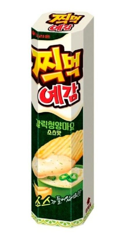 [韓國直送] 蘸醬薯片香蒜青陽辣椒蛋黃醬味 (到期日: 9/8/2026)