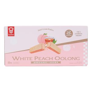 Dual Cream Wafers - White Peach Oolong Flavoured 