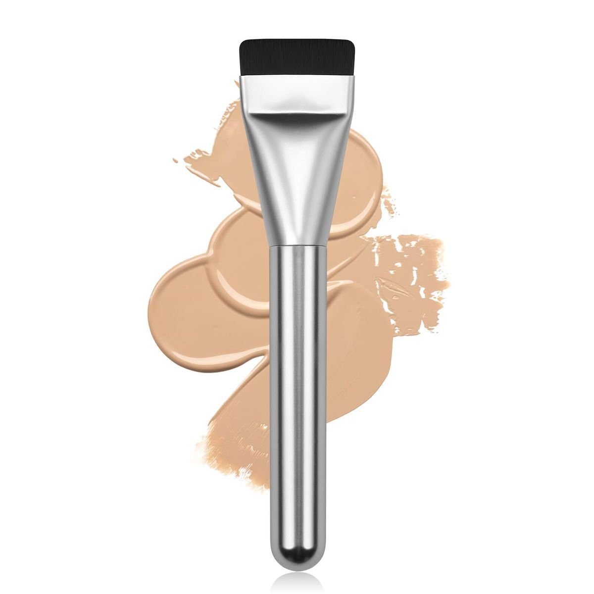 [Single pack] Quick makeup foundation brush High-density bristles Seamless fit design Create a long-