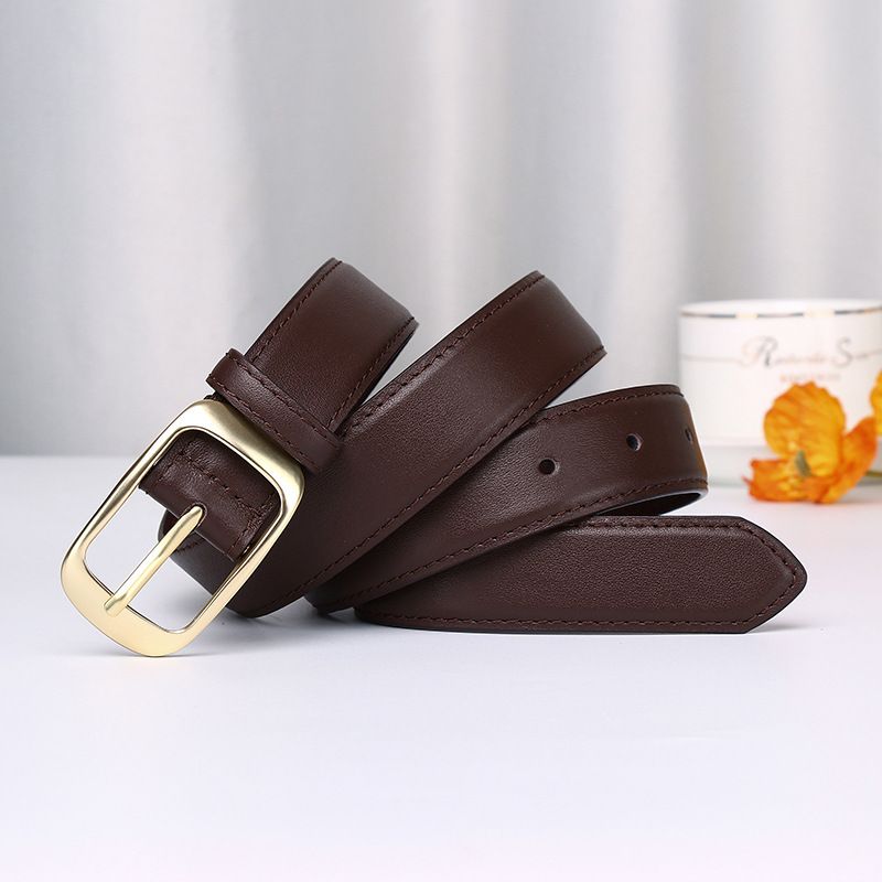 新款女士皮帶搭配牛仔褲腰帶潮流時尚皮帶女ins風日韓百搭款