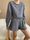 Breathable Linen Blended Casual Women's Daily Commuter Shirt Shorts Set