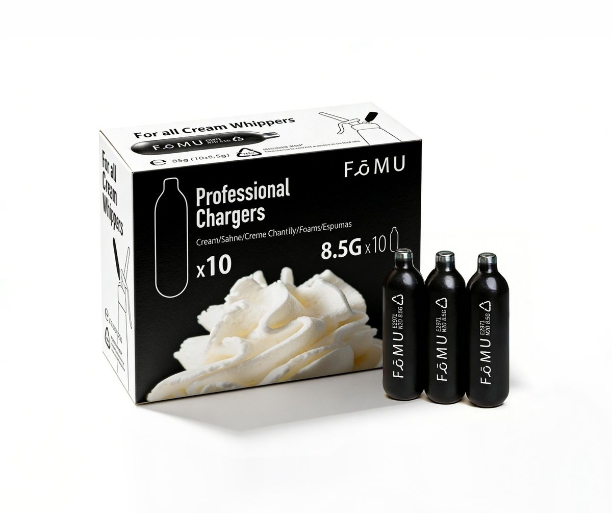 FOMU 忌廉奶油氣泡彈 N2O Cream Charger 8.5g not ISI