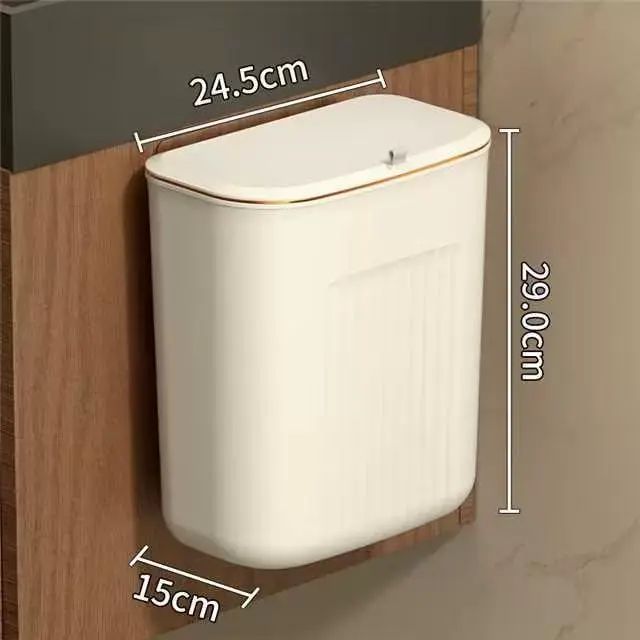 带盖脏衣篮挂墙免打孔轻奢脏衣篓浴室卫生间装放换洗衣透明收纳筐