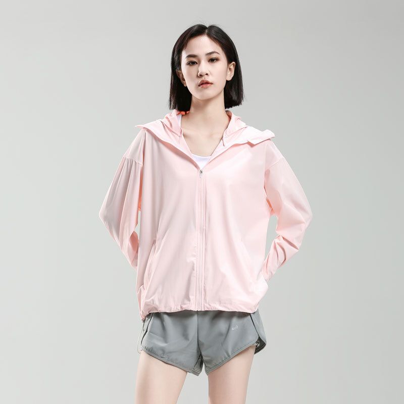 Original Gauze Loose Ice Silk Sun Protection Top f-Glacier Blue (Unisex) 2XL (155-170 lbs)