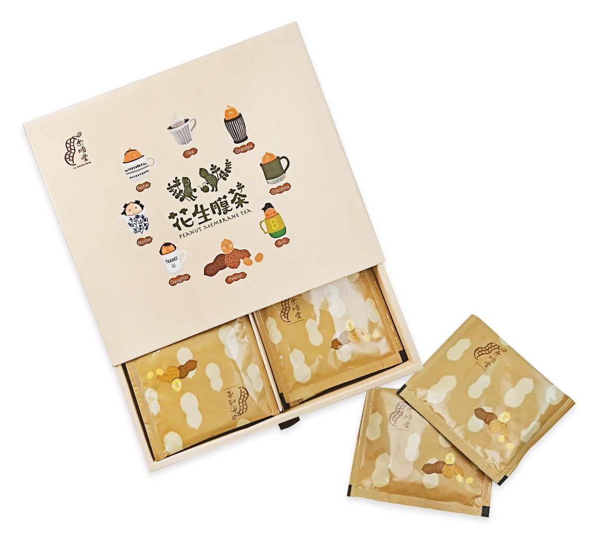 花生膜茶 (24小包／盒) | 花生衣 健脾益腎 補血止血 有助化療後改善血小板提升 | 此日期前最佳: 2027年10月7日