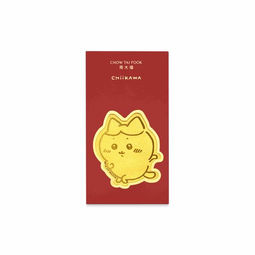 Chow Tai Fook | Chiikawa Collection: Hachiware 999.9 Gold coin