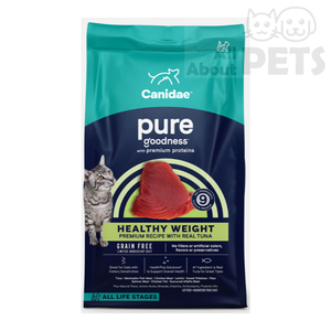 PURE Grain Free Tuna Recipe for Indoor Cats All Life Stages Dry Cat Food (5LB)