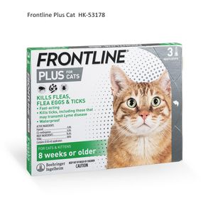 FRONTLINE - FRONTLINE PLUS FOR CATS (8 weeks or above) 