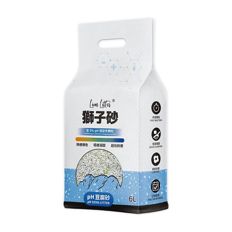 pH原味豆腐砂【6L】【代理貨品不保證真空包裝】