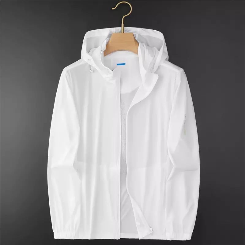 时尚防晒服男春夏季户外防紫外线运动钓鱼外套冰丝速干透气防晒衣