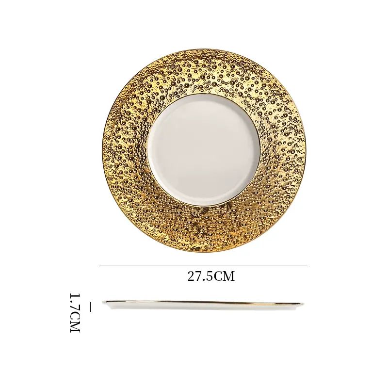 日式创意汤盘陶瓷餐具义大利面 面盘简约草帽盘高颜值饭厅专用盘家用盘