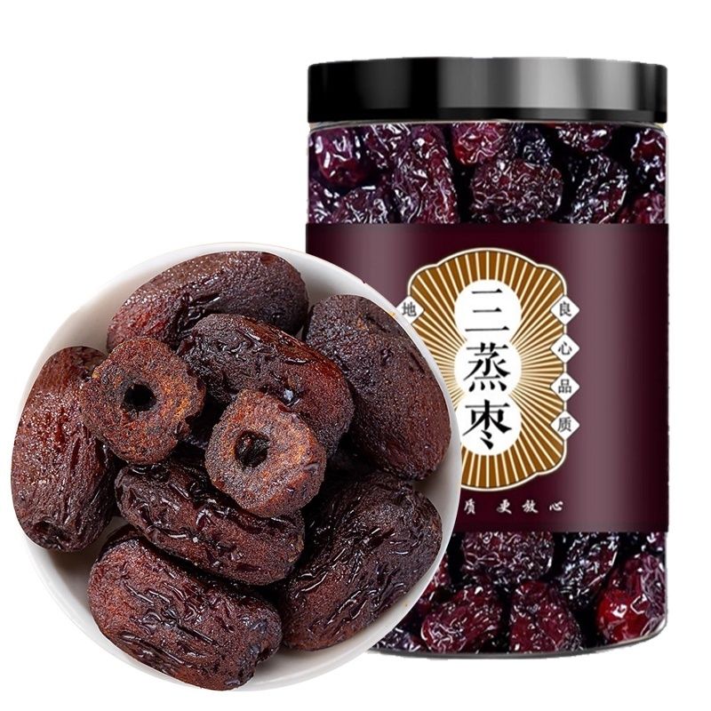 平靚正【三蒸三曬】紅棗蜜棗430g 即食免洗紅棗 軟糯香甜 傳統工藝柴火蒸製 煲湯煮粥泡茶食材 女士滋補佳品 補氣血零食 內地同價 平行進口