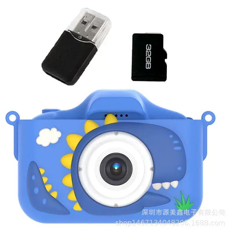 新款儿童相机拍照录影4800W高清双新品卡通恐龙儿童玩具