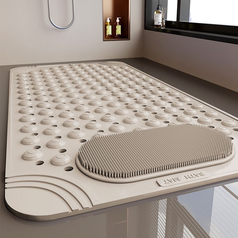 ii30 Beige Bathroom anti-slip mat waterproof bathroom home bath shower room toilet floor mat
