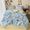 Small Monster Towel Embroidered Four Piece Set | Washed Cloud Cotton Bed Sheet And Quilt Set（LCA486）
