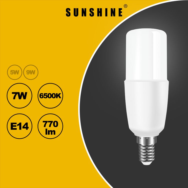 陽光 | LED燈膽(棒燈) - 7W / E14細螺頭 / 白光6500K #LED燈泡 #LED棒膽 (LPINB-7E14D) | 尺碼 ...