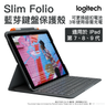 SLIM FOLIO for iPad (7th, 8th, 9th) All-In-One Case with Keyboard 920-009469