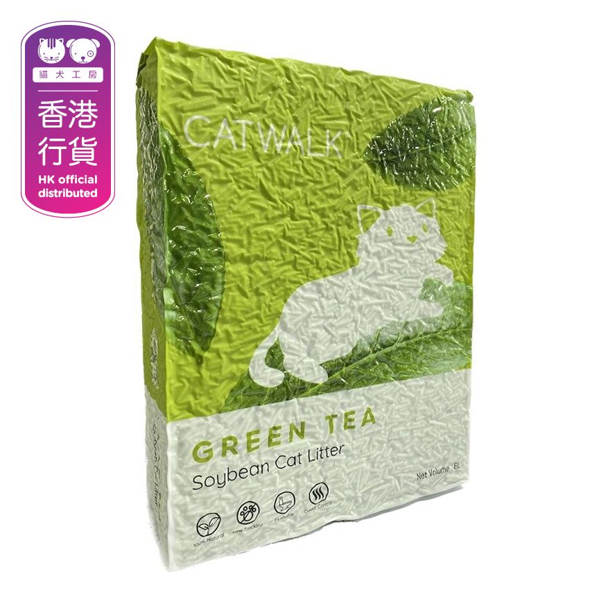 Green Tea Soybean Cat Litter (6L) 30245