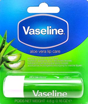 VASELINE LIP CARE 4.8g/0.16oz-ALOE VERA 1UNIT EXP: 07/09/2026