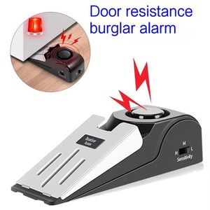 Door Stop Alarm with 120DB Siren Door Stop, Suitable for Home and Travel