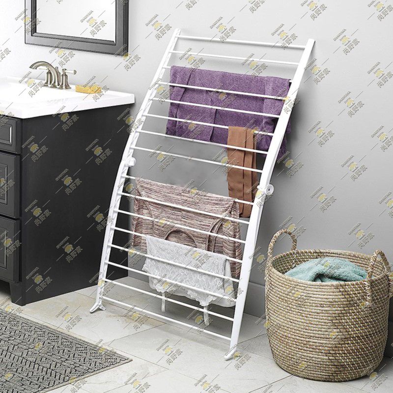 Foldable Versatile drying towel rack【adjustable angle】Space Saving Folding Drying Rack - CL6550