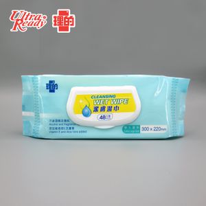 *FREE GIFT* Cleansing Wet Wipe (300mm x 220mm) 48 pcs 
