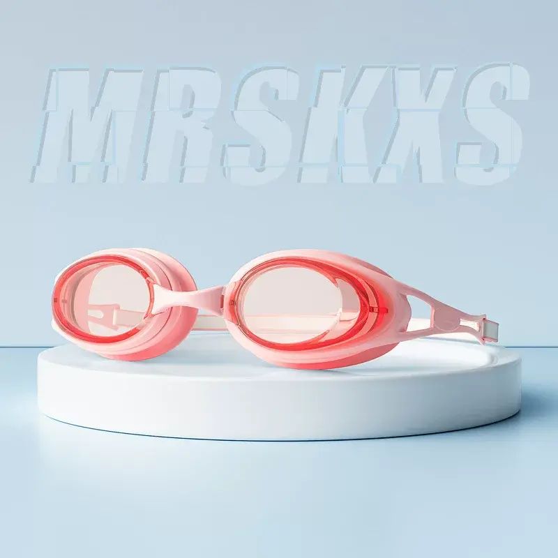 泳镜防水防雾高清近视游泳眼镜专业男女士硅胶泳帽组合潜水装备